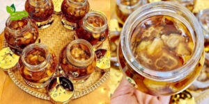 Sâm Ngọc Linh ngâm mật ong Sâm Ngọc Linh ngâm mật ong