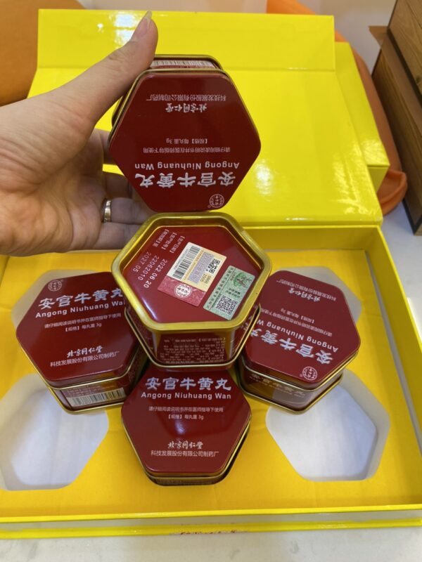 An Cung Ngưu Hoàng Hoàn Hộp Thiếc - Đồng Nhân Đường