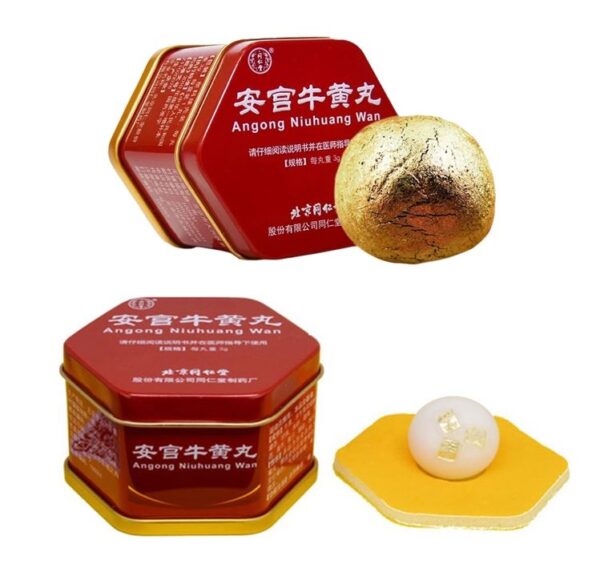 An Cung Ngưu Hoàng Hoàn Hộp Thiếc - Đồng Nhân Đường