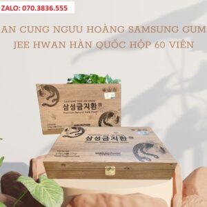 An Cung Nguu Hoang Samsung Gum Jee Hwan Han Quoc Hop 60 Vien 3