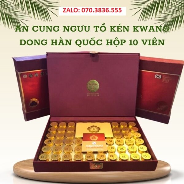 An Cung Trầm Hương Mugunghwa Hàn Quốc 60 Viên