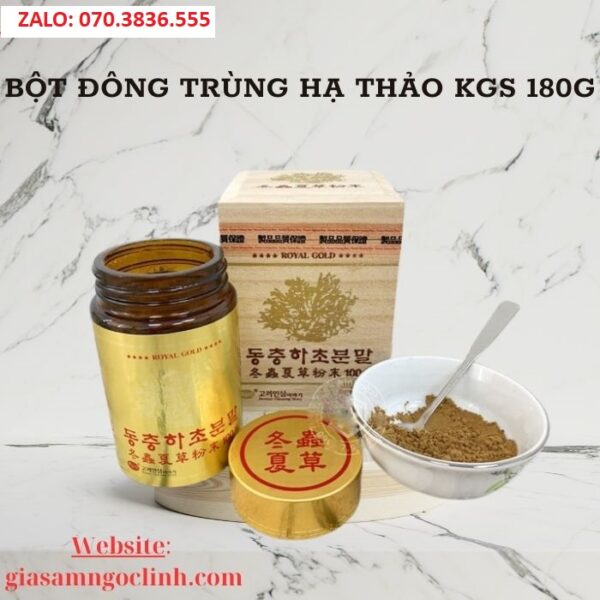 Bột Đông Trùng Hạ Thảo KGS 180G