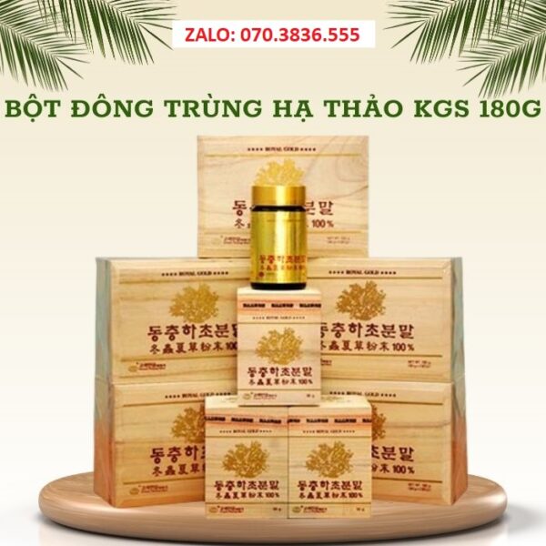 Bột Đông Trùng Hạ Thảo KGS 180G