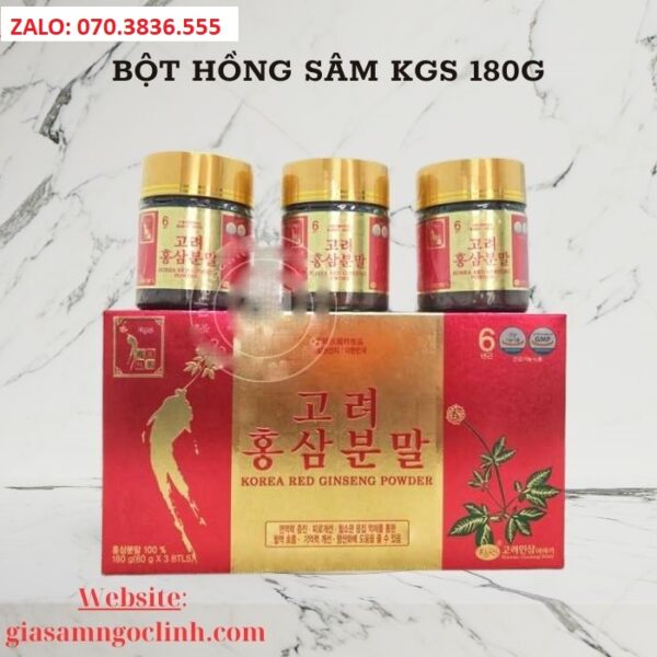 Bột Hồng Sâm KGS 180G