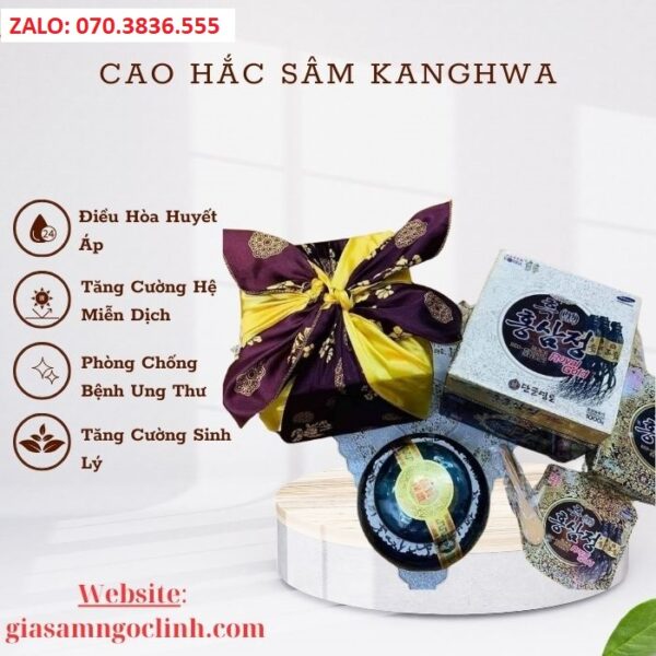 Cao Hắc Sâm Kanghwa 1 Kg