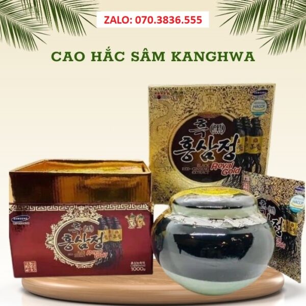 Cao Hắc Sâm Kanghwa 1 Kg