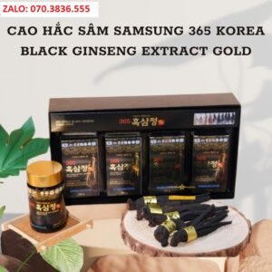 Cao Hac Sam Samsung 365 Korea Black Ginseng Extract Gold 3