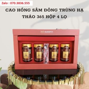 Cao Hong Sam Dong Trung Ha Thao 365 Hop 4 Lo 3