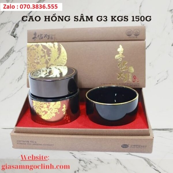 Cao Hồng Sâm G3 KGS 150g