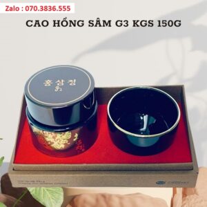 Cao Hồng Sâm G3 KGS 150g Cao Hong Sam G3 KGS 150g 3