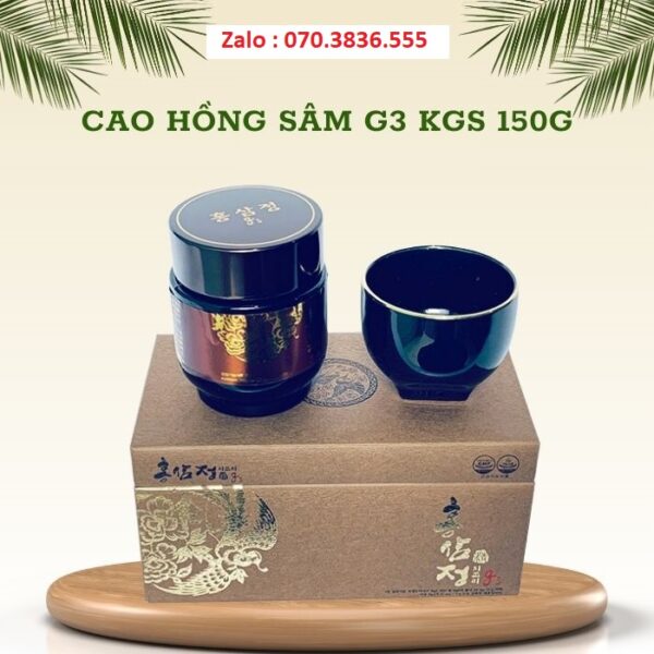 Cao Hồng Sâm G3 KGS 150g