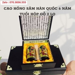 Cao Hong Sam Han Quoc 6 Nam Tuoi Hop Go 2 Lo 3