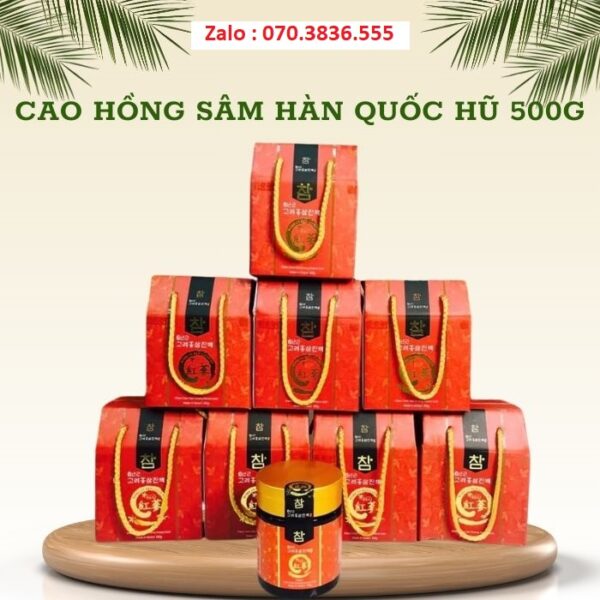 Cao Hồng Sâm Hàn Quốc Hũ 500g