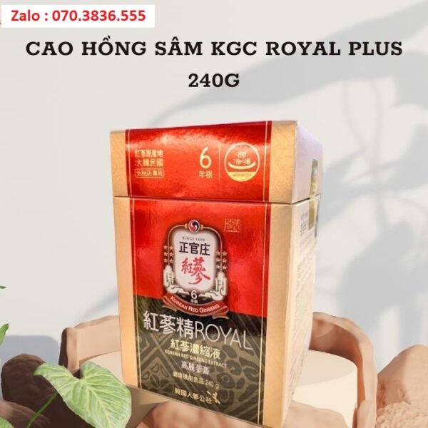 Cao Hồng Sâm KGC Royal Plus 240g