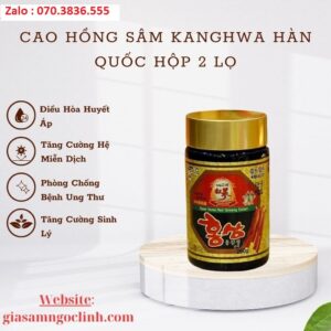 Cao Hong Sam Kanghwa Han Quoc Hop 2 Lo 1