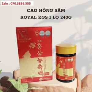 Cao Hong Sam Royal KGS 1 Lo 240g 3