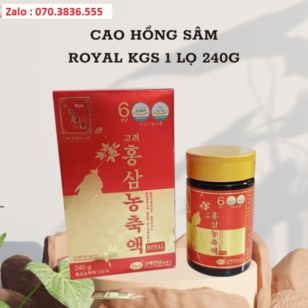 Cao Hồng Sâm Royal KGS 1 Lọ 240g