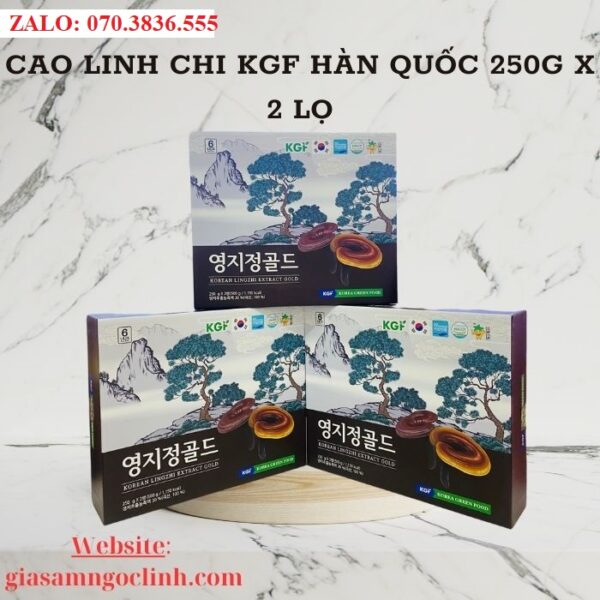 Cao Linh Chi KGF Hàn Quốc 250g x 2 lọ