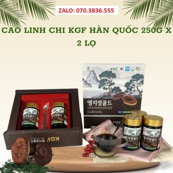 Cao Linh Chi KGF Hàn Quốc 250g x 2 lọ