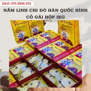 Nam Linh Chi Do Han Quoc Hinh Co Gai Hop 1kg 3