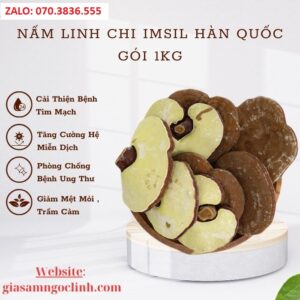 Nam Linh Chi Imsil Han Quoc Goi 1kg 1