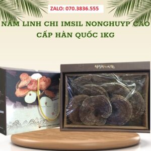 Nấm Linh Chi Imsil Nonghuyp Cao Cấp Hàn Quốc 1kg