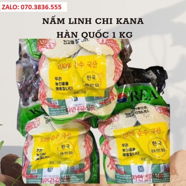 Nấm Linh Chi Kana Hàn Quốc 1 kg