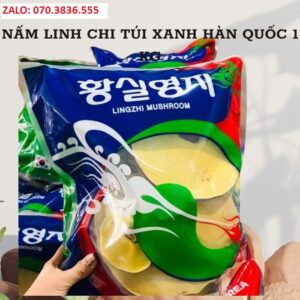 Nấm Linh Chi Túi Xanh Hàn Quốc 1 Kg Nam Linh Chi Tui Xanh Han Quoc 1 Kg 3