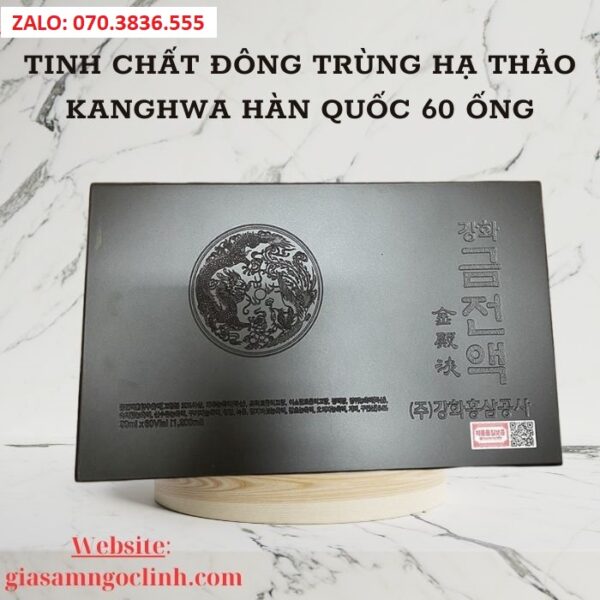Tinh Chất Đông Trùng Hạ Thảo Kanghwa Hàn Quốc 60 Ống