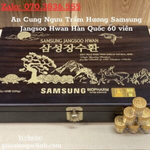 An Cung Nguu Tram Huong Samsung Jangsoo Hwan Han Quoc 60 vien 3