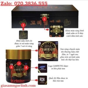 Cao Linh Chi Youngji Han Quoc Hop Den 3 lo x 120g 1