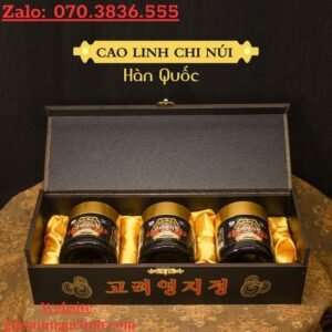 Cao Linh Chi Youngji Han Quoc Hop Den 3 lo x 120g 2
