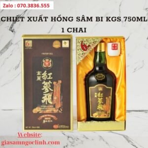 Chiet Xuat Hong Sam BI KGS 750ml 1 Chai 2