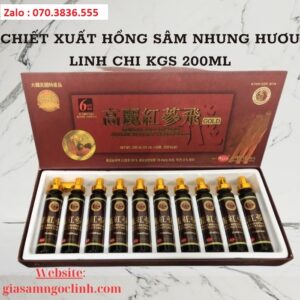 Chiet Xuat Hong Sam Nhung Huou Linh Chi KGS 200ml 2