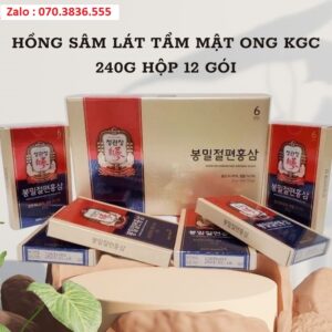 Hong Sam Lat Tam Mat Ong KGC 240g Hop 12 goi 3