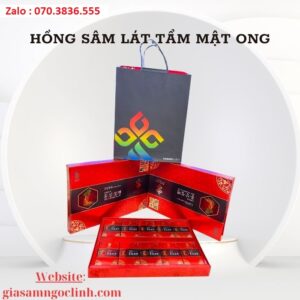 Hồng Sâm Lát Tẩm Mật Ong Sobaek Hàn Quốc Hong Sam Lat Tam Mat Ong Sobaek Han Quoc 4