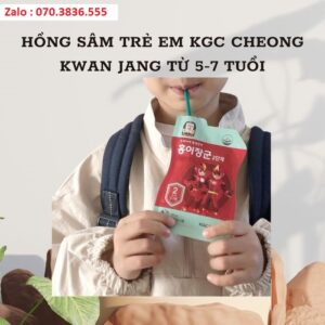 Hong Sam Tre Em KGC Cheong Kwan Jang Tu 5 7 tuoi 3