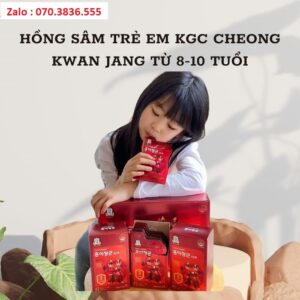 Hồng Sâm Trẻ Em KGC Cheong Kwan Jang Từ 8-10 tuổi Hong Sam Tre Em KGC Cheong Kwan Jang Tu 8 10 tuoi 3
