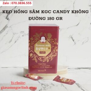 Keo Hong Sam KGC Candy Khong Duong 180 gr 2