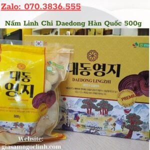 Nấm Linh Chi Daedong Hàn Quốc 500g