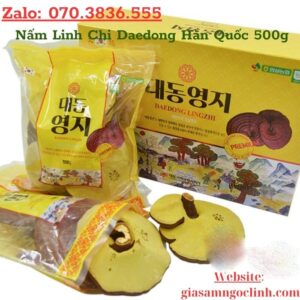 Nấm Linh Chi Daedong Hàn Quốc 500g