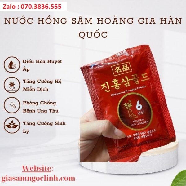 Nước Hồng Sâm Hoàng Gia Hàn Quốc