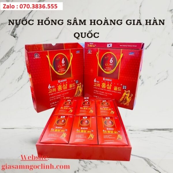 Nước Hồng Sâm Hoàng Gia Hàn Quốc