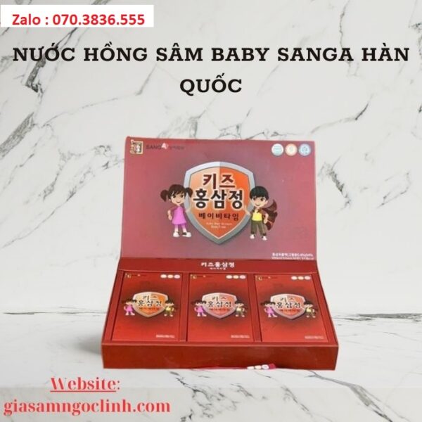 Nước Hồng Sâm Baby Sanga Hàn Quốc