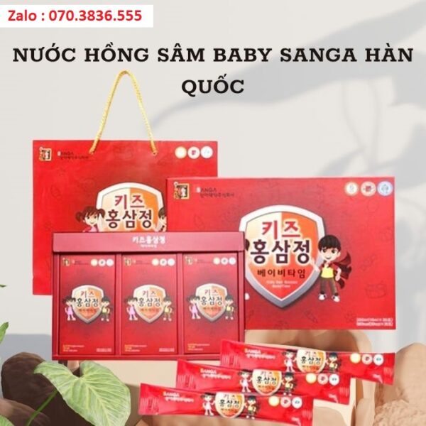 Nước Hồng Sâm Baby Sanga Hàn Quốc