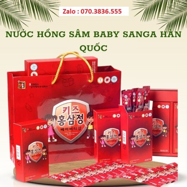 Nước Hồng Sâm Baby Sanga Hàn Quốc