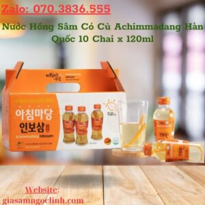 Nuoc Hong Sam Co Cu Achimmadang Han Quoc 10 Chai x 120ml 2