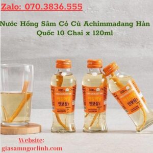 Nuoc Hong Sam Co Cu Achimmadang Han Quoc 10 Chai x 120ml 3