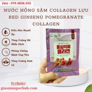 Nuoc Hong Sam Collagen Luu Red Ginseng Pomegranate Collagen 1