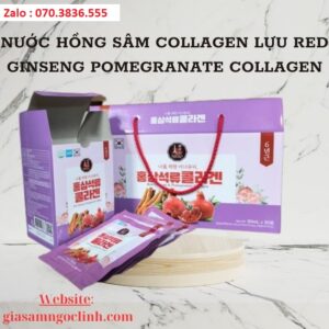 Nuoc Hong Sam Collagen Luu Red Ginseng Pomegranate Collagen 2